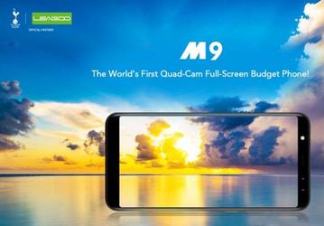Полноэкранный смартфон Leagoo M9 с четырьмя камерами стоит $80