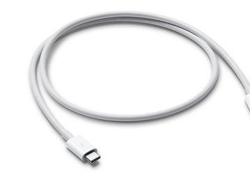 Первый фирменный кабель Thunderbolt 3 компании Apple стоит 40 долларов