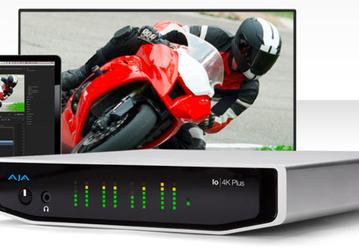 Начались продажи устройства для захвата видео AJA Io 4K Plus, оснащенного интерфейсом Thunderbolt 3