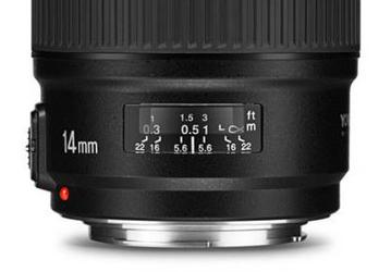 Представлен объектив Yongnuo YN14mm F2.8