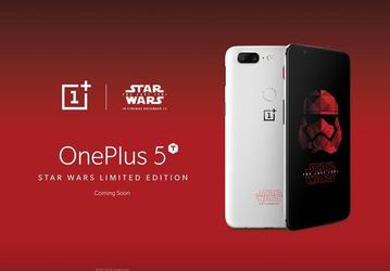 Представлен смартфон OnePlus 5T Star Wars Limited Edition