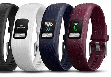 Трекер активности Garmin vivofit 4 предлагает цветной экран и автономность до одного года