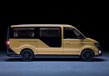 Электрический микроавтобус VW MOIA предназначен для сервиса совместного использования автомобилей