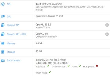В GFXBench замечен смартфон Asus ZenFone 4