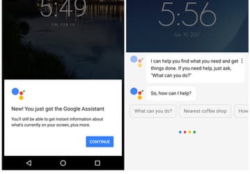 Помощник Google Assistant появляется на новых смартфонах с ОС Android