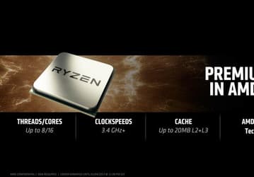 Стали известны параметры 17 процессоров AMD Ryzen 