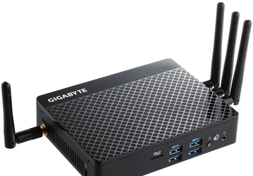 Мини-ПК Gigabyte EL-30 получил два порта Gigabit Ethernet