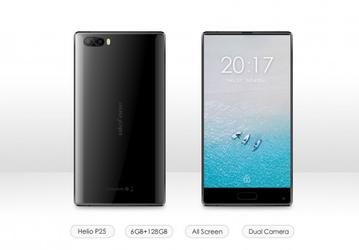 Безрамочный смартфон Ulefone F1 получит новейшую SoC MediaTek Helio P25