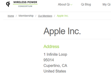 Apple присоединилась к консорциуму Wireless Power Consortium, продвигающему технологию беспроводной зарядки Qi
