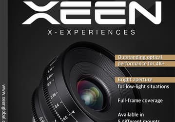 Представлен полнокадровый объектив для видеосъемки Samyang Xeen 20mm T1.9