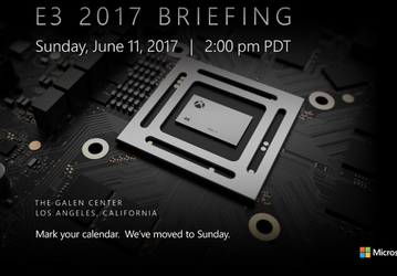 Microsoft раскроет подробности о приставке Xbox Scorpio на выставке E3 2017 11 июня