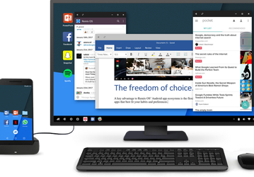 Функция Remix Singularity в Remix OS for Mobile позволит подключить смартфон к монитору и получить полноценную настольную систему