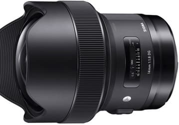 Представлен объектив Sigma 14mm F1.8 DG HSM Art с литым стеклянным асферическим элементом диаметром 80 мм