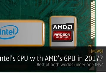 Первый процессор Intel с GPU AMD будет относиться к поколению Kaby Lake и появится на рынке уже в текущем году