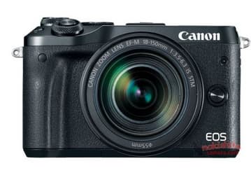 Стали известны характеристики беззеркальной камеры Canon EOS M6
