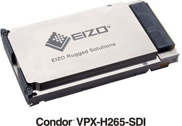 Condor VPX-H265-SDI — первый видеокодер 3U VPX H.265 (HEVC) с двумя входами 3G-SDI