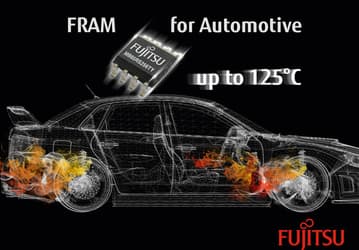 Fujitsu выпускает память FRAM для автомобильной электроники