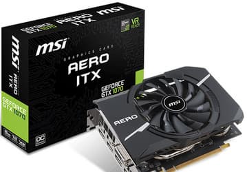 MSI Aero ITX — мощные видеокарты Nvidia Pascal для компактных компьютерных систем