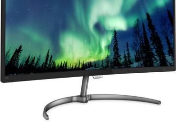 Изогнутый монитор Philips 278E8QJAB охватывает 130% цветового пространства sRGB