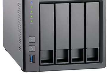 Четырехдисковое сетевое хранилище Qnap TS-431X поддерживает кэширование на базе SSD