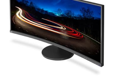 В мониторе NEC MultiSync EX341R используется 34-дюймовая вогнутая панель