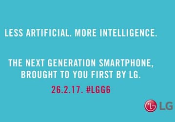 LG рекламирует систему искусственного интеллекта смартфона LG G6