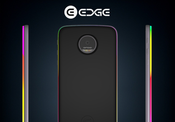 Модуль Edge Force для смартфона Moto Z оснащён настраиваемой светодиодной подсветкой и собственным аккумулятором