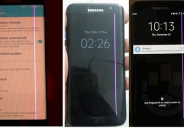Владельцы смартфонов Samsung Galaxy S7 Edge жалуются на брак экрана, который производитель обещает устранить по гарантии