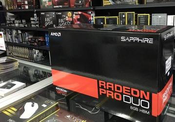 Видеокарту Radeon Pro Duo можно купить за 800 долларов