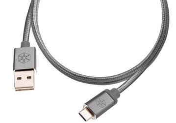 Кабель SilverStone CPU04 оборудован разъемами USB-A и USB-C, нечувствительными к ориентации