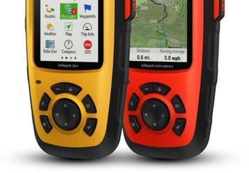В терминалах Garmin inReach SE+ и inReach Explorer+ используются разработки DeLorme в области спутниковой связи