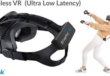 Компания DisplayLink показала прототип беспроводной гарнитуры VR со сверхмалой задержкой