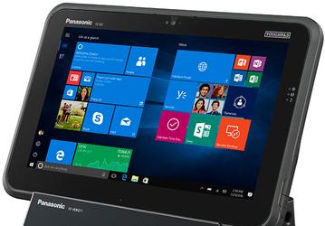 Panasonic Toughpad FZ-Q2 — защищенный планшет под управлением Windows 10 с пассивной системой охлаждения