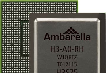 Однокристальная система Ambarella H3 поддерживает видео 8K