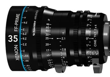 В полнокадровых объективах Schneider Kreuznach Xenon FF-Prime Cine-Tilt предусмотрена возможность наклона оптической оси