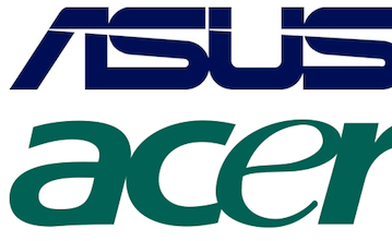 Продажи ноутбуков Acer и Asustek в России существенно выросли