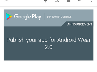 ОС Android Wear 2.0 станет доступна уже в следующем месяце