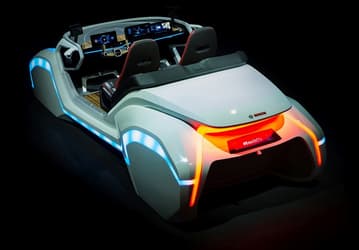 На CES 2017 компания Bosch представила свой концепт-кар