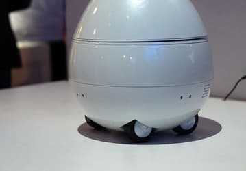 Настольный робот, показанный Panasonic на CES 2017, похож на птицу