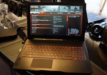 Игровой ноутбук EVGA SC15 Gaming Laptop оснащён 120-герцовой панелью разрешением Full HD