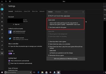 Microsoft рассказала о режиме Game Mode в Windows 10, который уже можно опробовать
