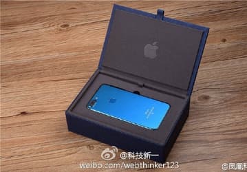 Опубликованы изображения смартфона iPhone 7 в цвете Blue Shade