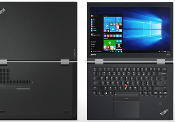 Обновленный ноутбук-трансформер Lenovo ThinkPad X1 Yoga: CPU Intel Kaby Lake, интерфейс Thunderbolt 3 и экран OLED за доплату