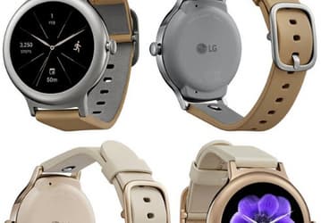 Опубликованы изображения умных часов LG Watch Style в цветах Silver и Rose Gold 