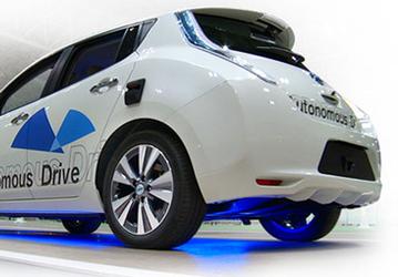Беспилотные электромобили Nissan Leaf начнут тестировать в Лондоне уже в феврале
