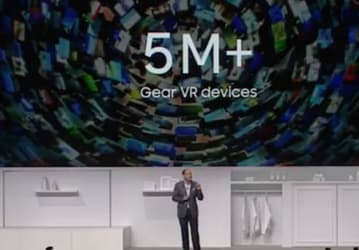Samsung отгрузила более 5 млн шлемов Gear VR 
