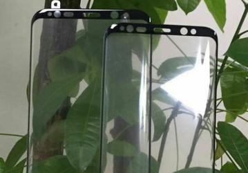 Поставщик опубликовал изображения стекла, которое покрывает экран смартфона Samsung Galaxy S8