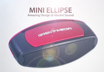 В мобильной акустической системе Mini Ellipse установлено четыре излучателя