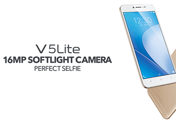 Смартфон Vivo V5 Lite оснащен фронтальной камерой разрешением 16 Мп