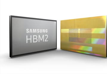 Samsung наращивает выпуск самой быстрой памяти DRAM — микросхем HBM2 объемом 8 ГБ